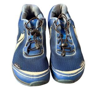 Altra Lone Peak Zero Drop Foot Shape Gaiter Trap Running shoes Blue M 9.5/W 11